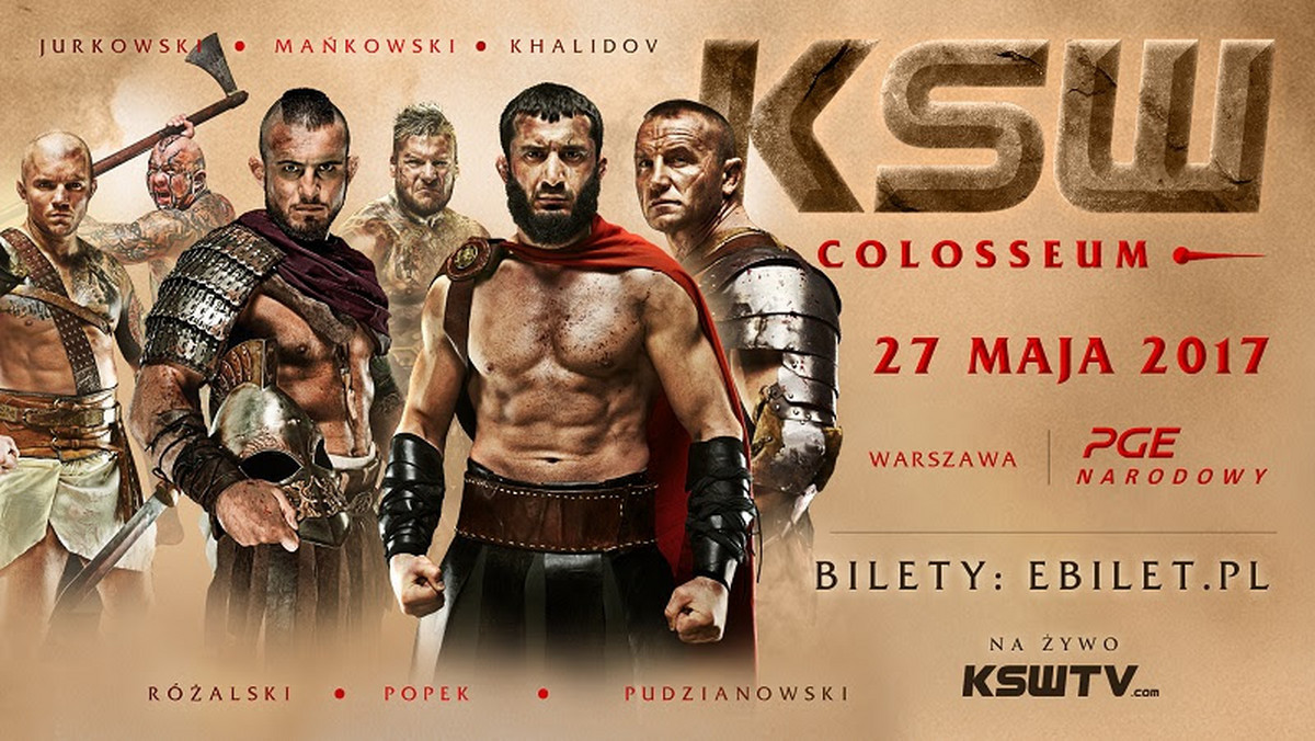 Ceremonia ważenia przed galą KSW 39: Colosseum odbędzie się już w piątek. Transmisja ceremonii ważenia przed galą KSW 39: Colosseum dostępna będzie w TV i online w Internecie. Gdzie można obejrzeć ceremonię ważenia KSW 39: Colosseum?