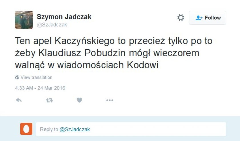 Jarosław Kaczyński ogłasza rozejm