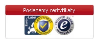 Trusted Shops i Euro-Label to znane w Europie certyfikaty jakości i bezpieczeństwa, także jeśli chodzi o płatności on-line.