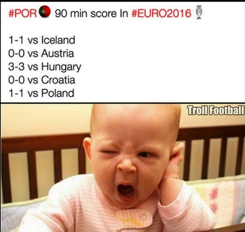 Jesteśmy z Was dumni! Memy po meczu z Portugalią. GALERIA