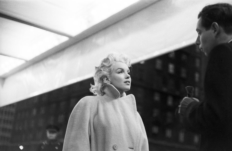  Marilyn Monroe w nowojorskim metrze, 1955 r.