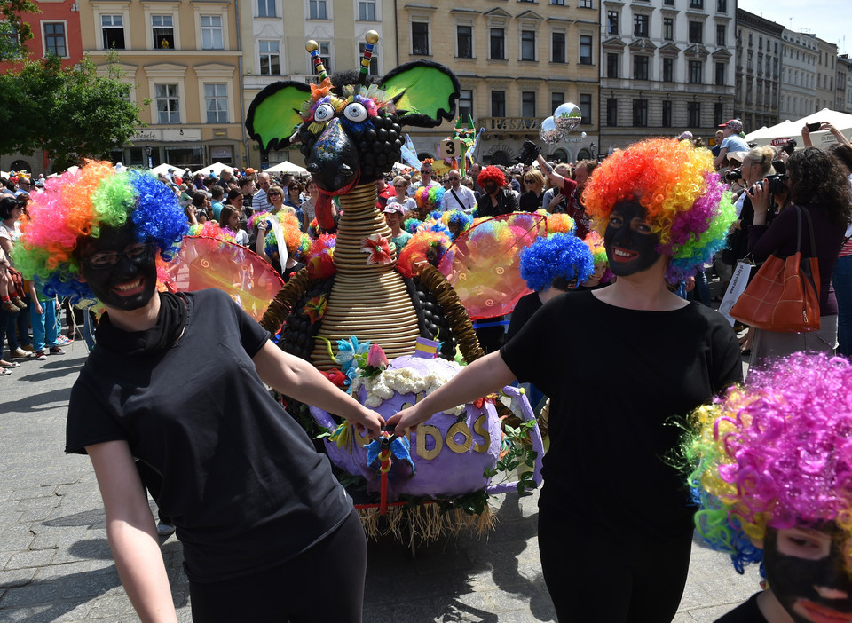 KRAKÓW 15. WIELKA PARADA SMOKÓW (parada smoków)