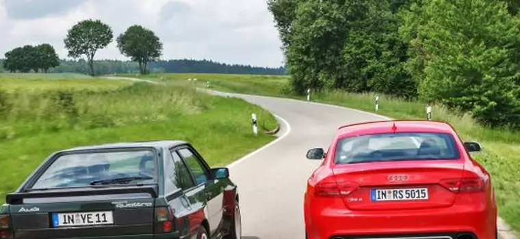 Piękna i bestia, czyli Audi Quattro vs. Audi RS 5