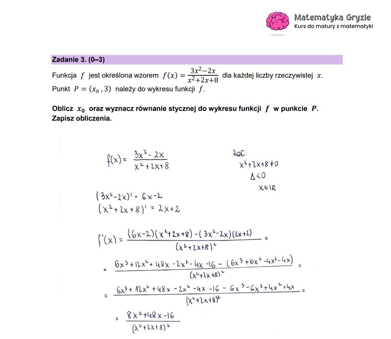 Matura 2023: Matematyka, poziom rozszerzony, odpowiedzi