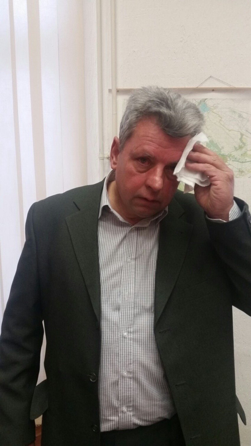 Ivica Terzić, zamenik predsednika SO Bela Crkva iz redova DS, bio je u blizini bačenog suzavca