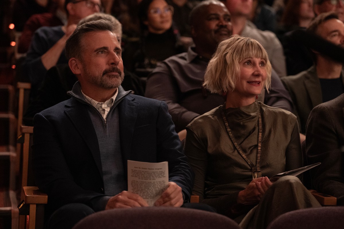Steve Carell i Kerri Kenney w serialu "Cztery pory roku"
