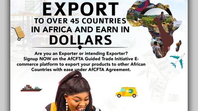 With African Continental Free Trade Area (AfCFTA) agreement,  you can now export to other African countries from Nigeria with so much ease and less to zero tariff.