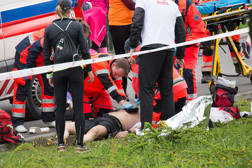 Dramatyczna akcja ratunkowa podczas biegu na 10 km w Warszawie