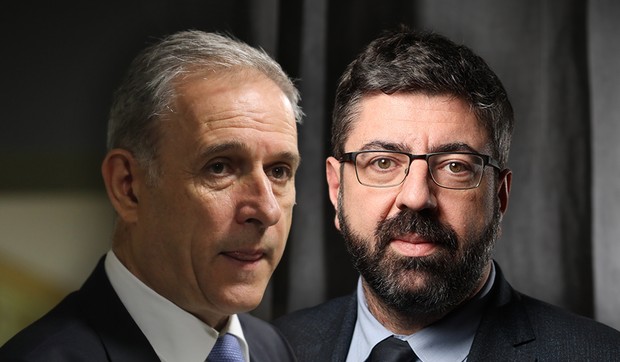 Radomir Lazović i Zdravko Ponoš