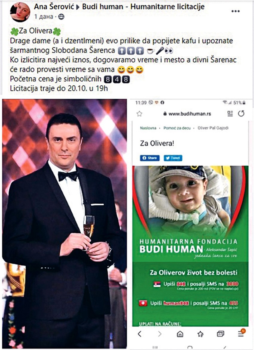 Za prva tri meseca prikupili su novac za lečenje Sofije, Lune, Zorice, Miroslava, Miloša, Stefana, Marka, Jelice, Filipa...