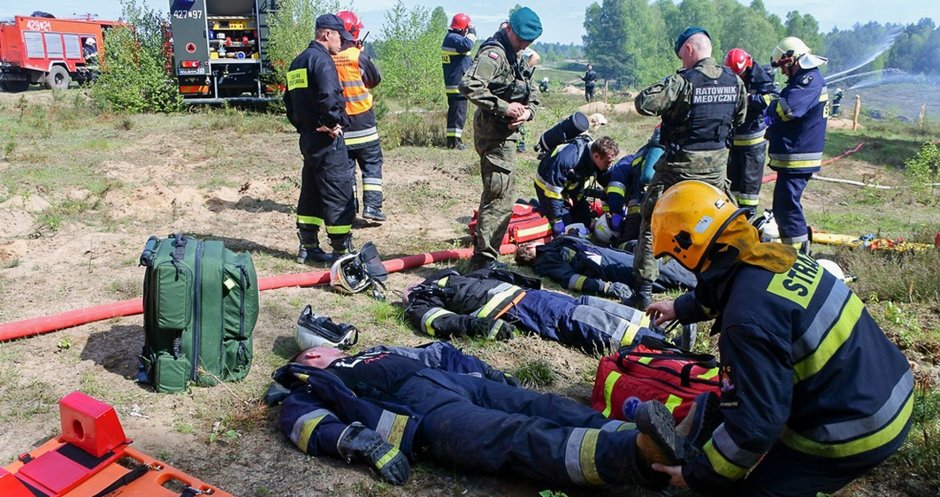 Ćwiczenia na poligonie drawskim w 2017. Fot. Andrzej Podolak