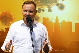 Andrzej Duda i szczepienia przeciw COVID-19