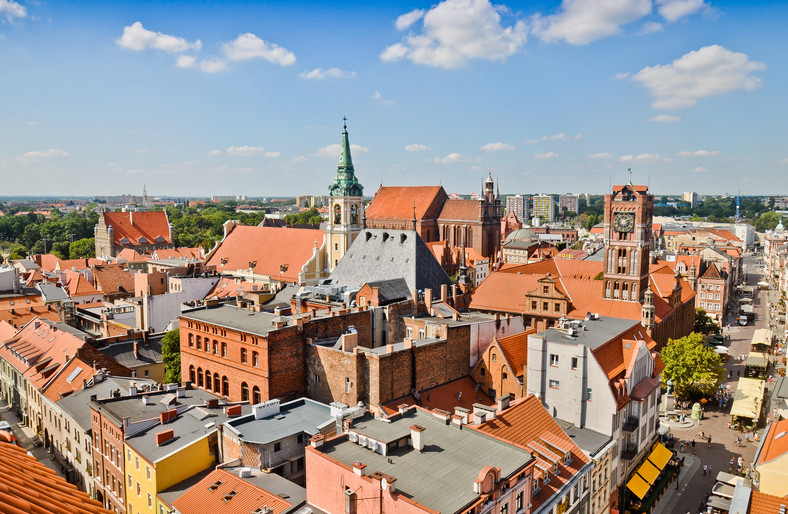 Panorama miasta Toruń