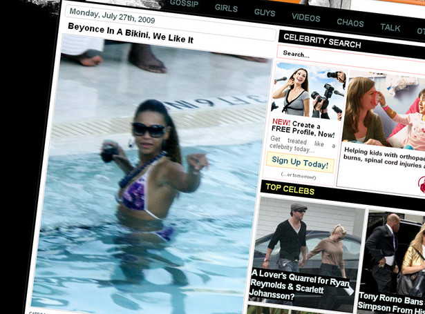 Zobacz, jak Beyonce pluska się w baseniku