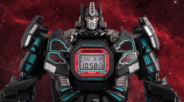 G-Shock x Transformers