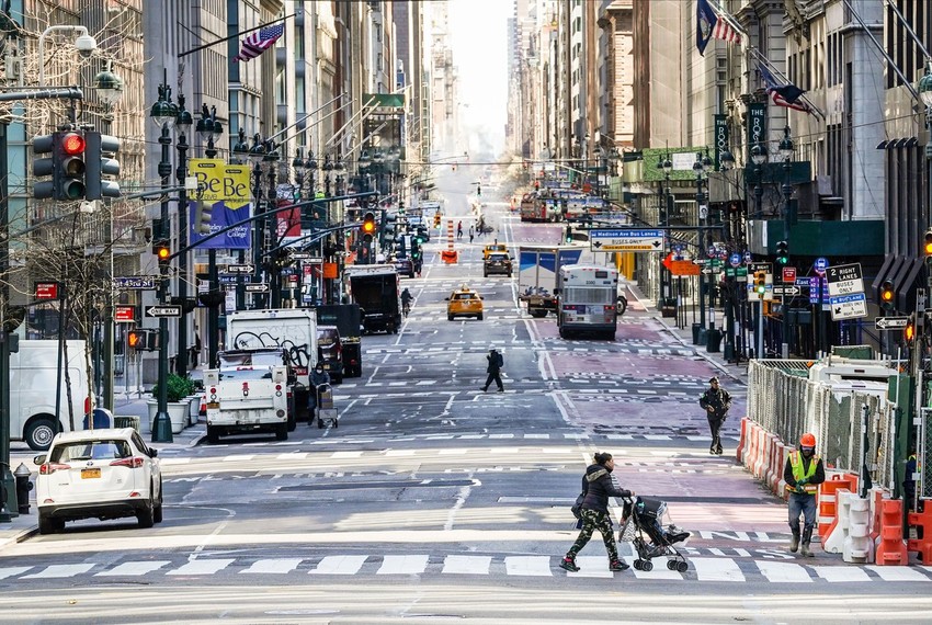 Prazne ulice Njujorka zbog epidemije