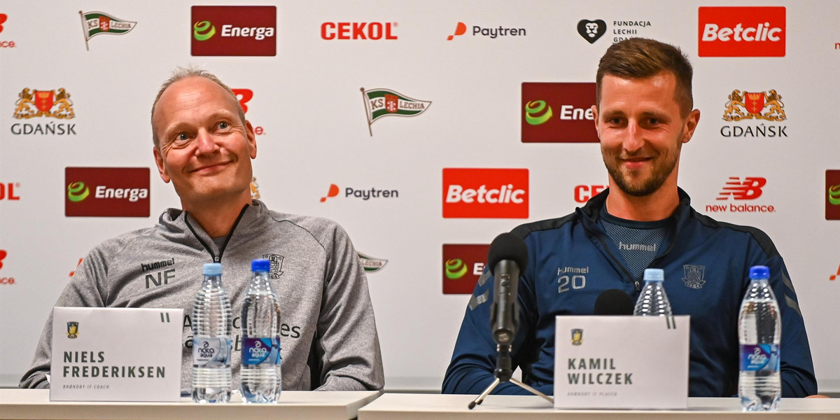 Kamil Wilczek bardzo sobie chwalił współpracę z trenerem Nielsem Frederiksenem w Broendby Kopenhaga.