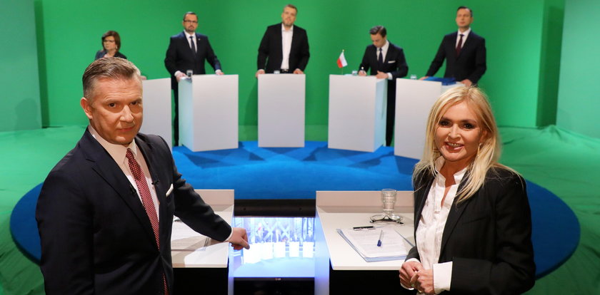 Debata wyborcza w TVN24. Nieoczekiwana zmiana