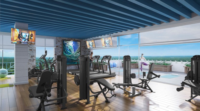 Fitnes centar u hotelu