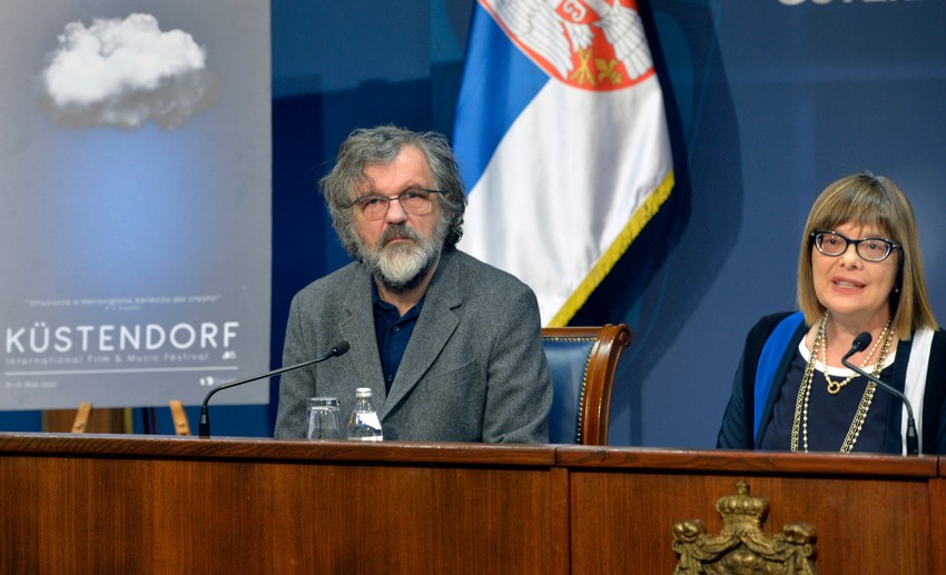 Emir Kusturica i Maja Gojković najavljuju Kustendorf