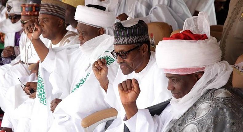 President Muhammadu Buhari attends Sultan of Sokoto's 10th anniversary (NTA)