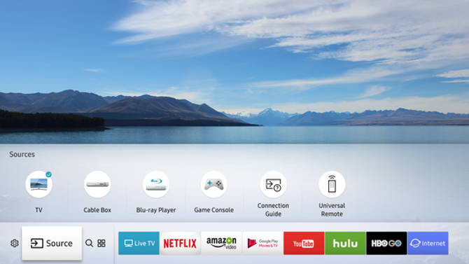Netflix w telewizorach Samsung Smart TV dostępny jest z poziomu głównego ekranu
