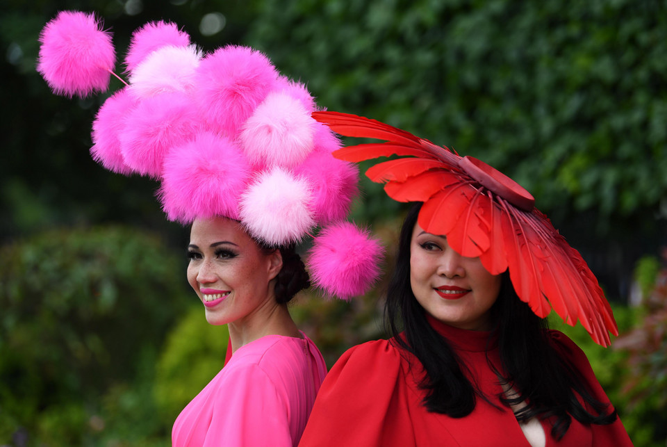 Szalone kapelusze na Royal Ascot