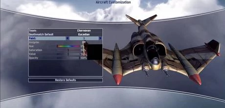 Screen z gry "Warhawk"