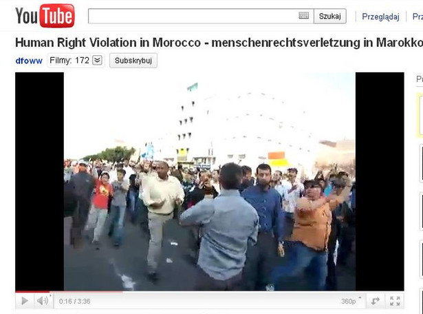 Policja rozpędziła prodemokratyczne demonstracje w Maroku