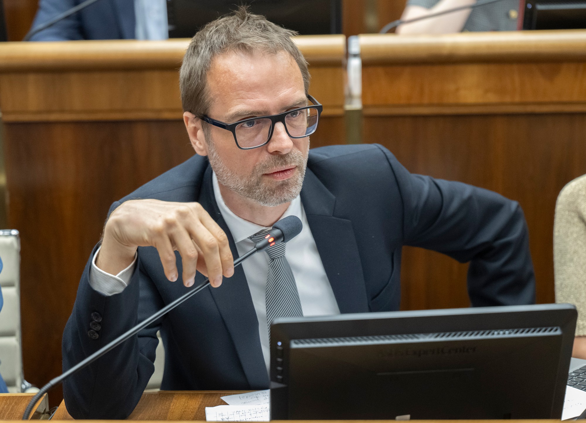 Poslanec Tomáš Szalay.