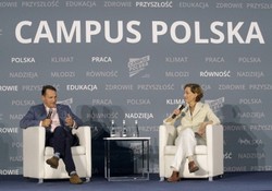 Sikorski do Applebaum na Campus Polska: No i co, dostaliście w tyłek w Afganistanie...