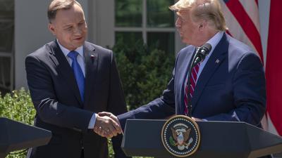 Andrzej Duda Donald Trump