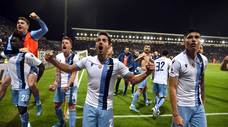 Drámai végjátékban kapott ki a Cagliari a Lazio ellen. Fotó: GettyImages