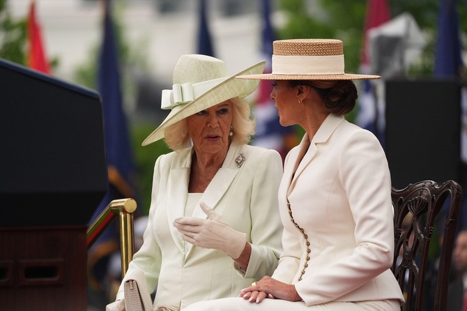 Kamila i Melanija Tramp