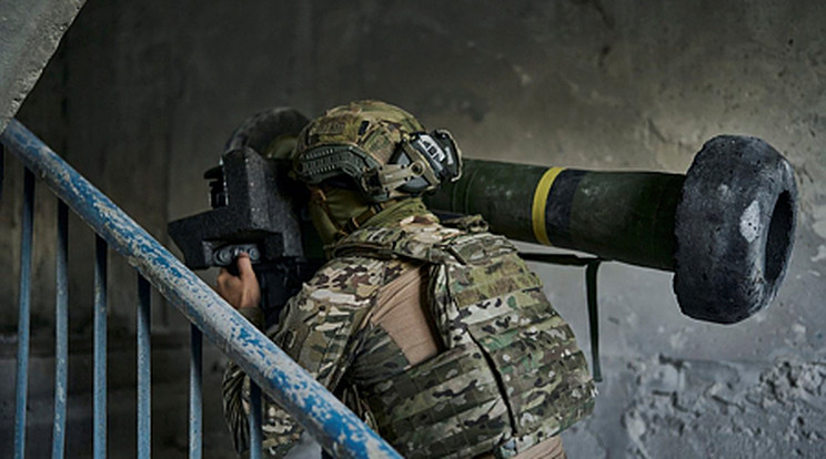 Hatalmas sikert értek el ukrán katonák / Illusztráció / Fotó: MTI/AP/Libkos