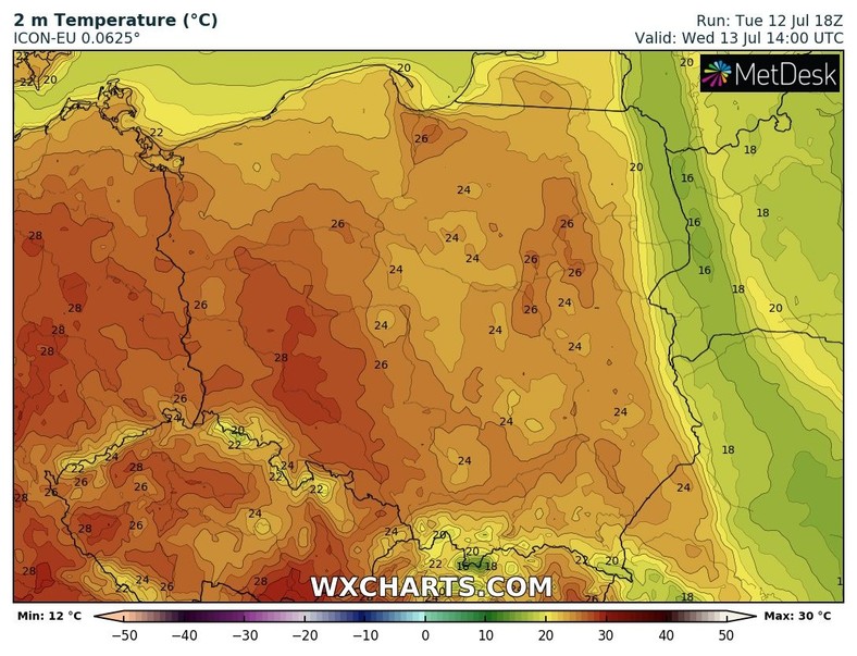 Temperatura pójdzie mocno w górę