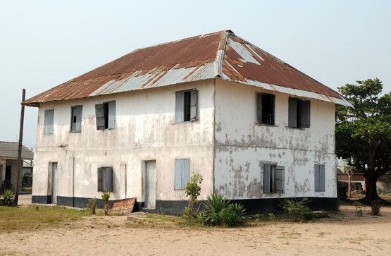 The first storey building, which is also the first mission house in Nigeria (Built in 1842). 