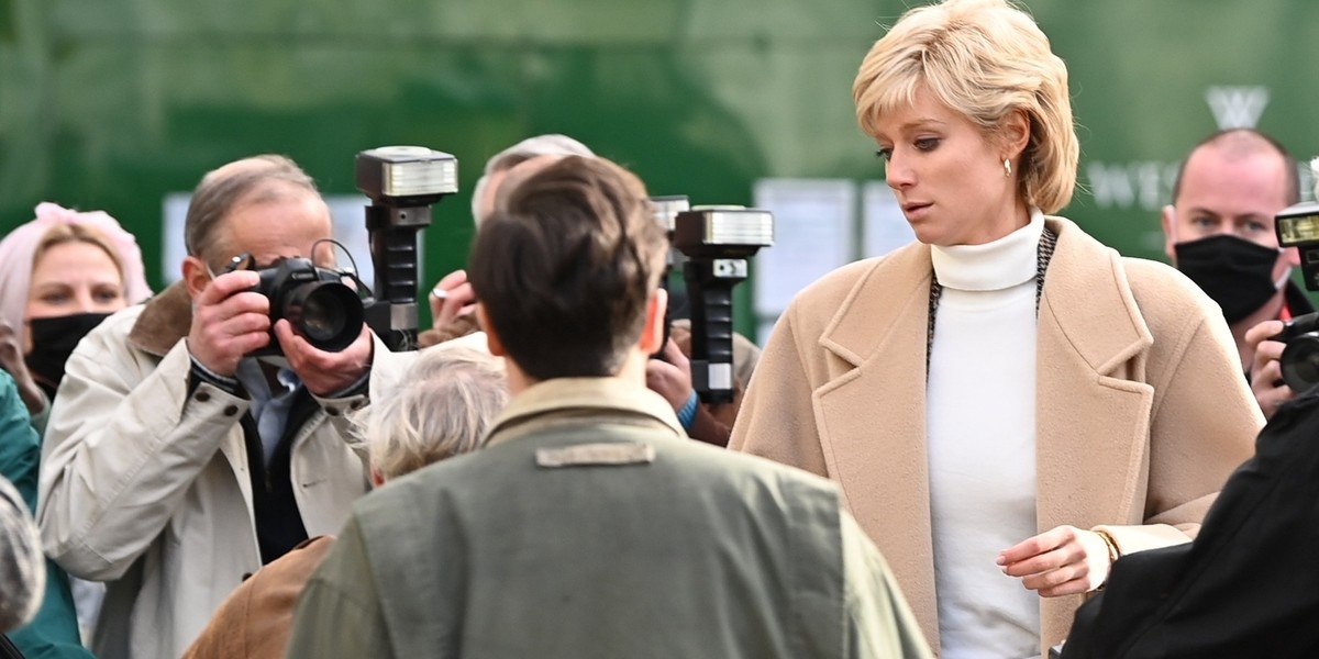 Elizabeth Debicki  w roli księżnej Diany w  "The Crown" dostała nominację do nagrody Emmy.