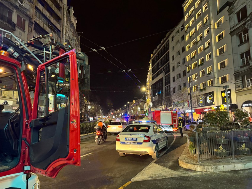 požar na Terazijama