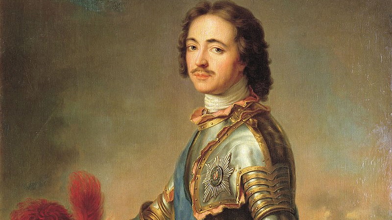 Piotr I Wielki, portret z 1710r