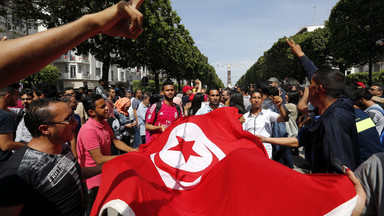 Tunezja: starcia policji i protestujących; jedna osoba nie żyje