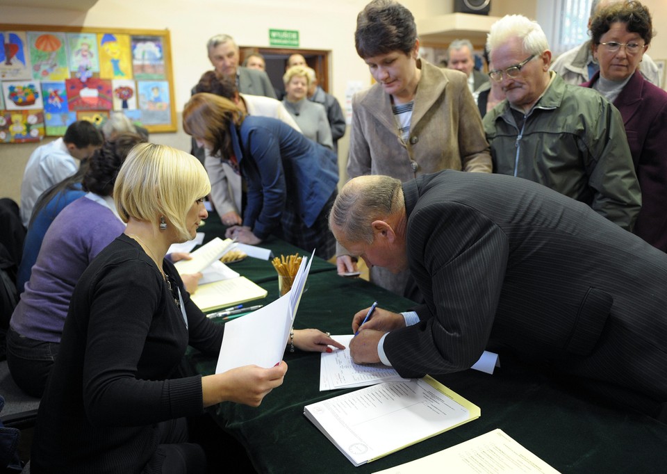 KRASICZYN WYBORY PARLAMENTARNE 2011