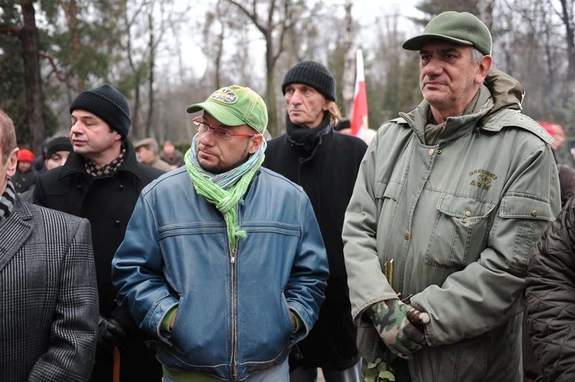 Gąsowski na pogrzebie Hanuszkiewicza. Wyraziście jak zwykle