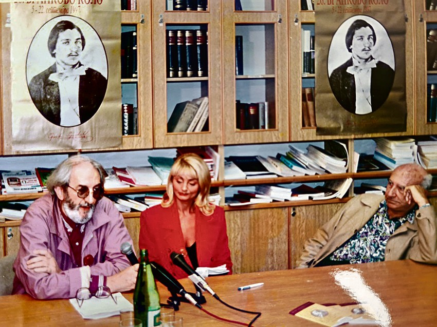 Pavle Ugrinov, Aleksandar Tišma i Sofija Ljukovčan na 26 Brankovom kolu, 1997 (1)