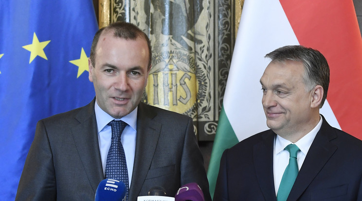Manfred Weber többször is kemény kritikával illette Orbánt /Fotó: MTI- Koszticsák Szilárd