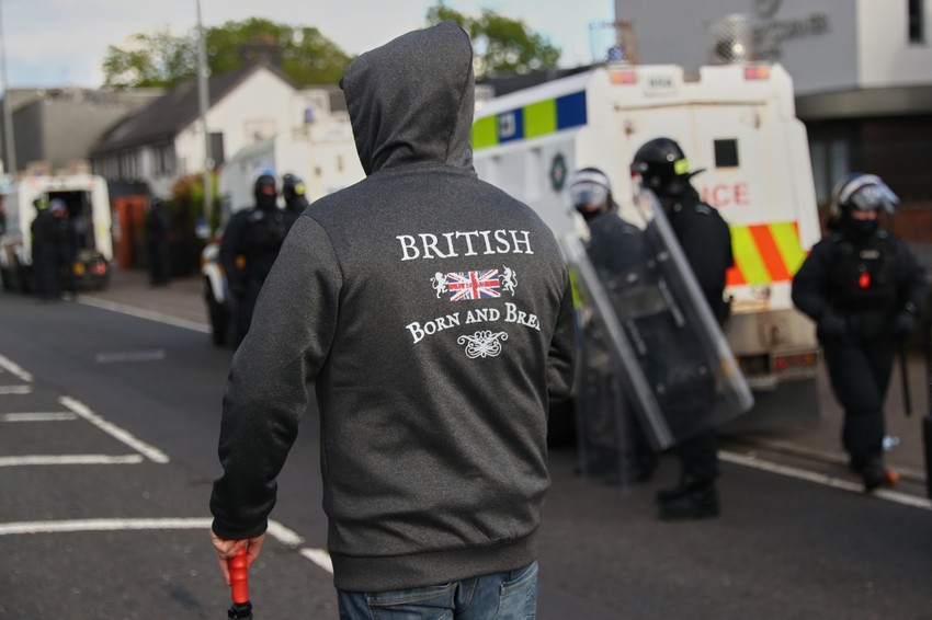 Antimigrantski protesti u Belfastu