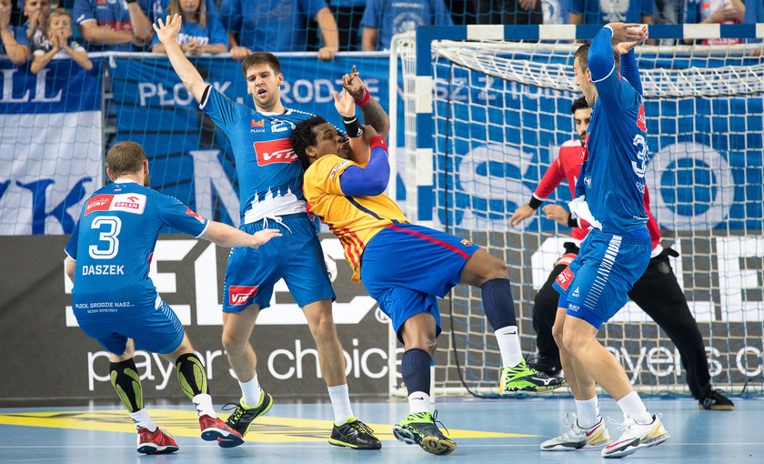 Orlen Wisła Płock 23:28 Barcelona. Liga Mistrzów