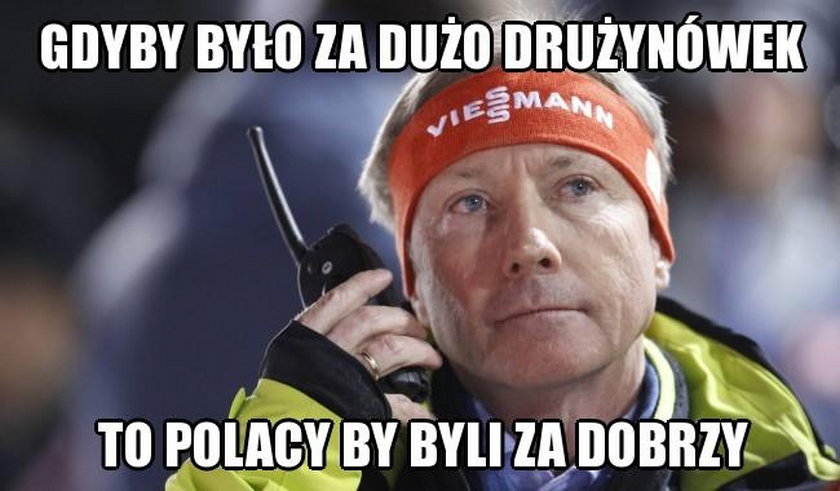 Memy po złotym medalu polskich skoczków