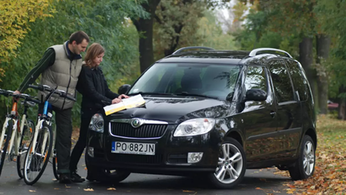 Skoda Roomster Biker - A może trochę sportu?