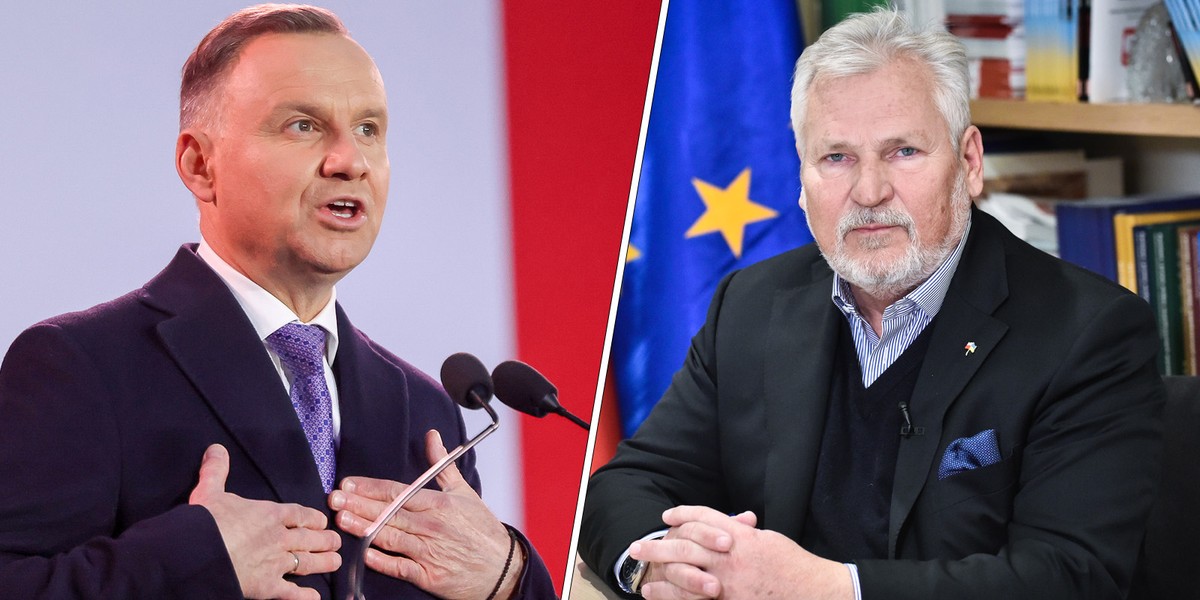 Aleksander Kwaśniewski krytykuje Andrzeja Dudę. "Wygląda niepoważnie".